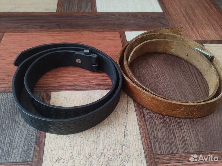 Мужские кожаные ремни