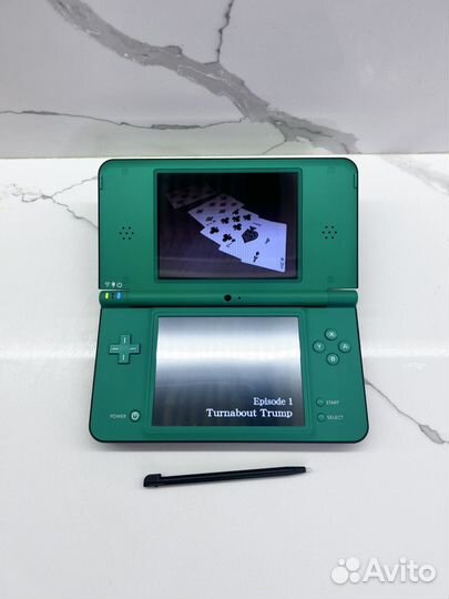 Nintendo DSi XL 32Gb прошитая Green