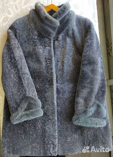 Шуба мутоновая, р 50