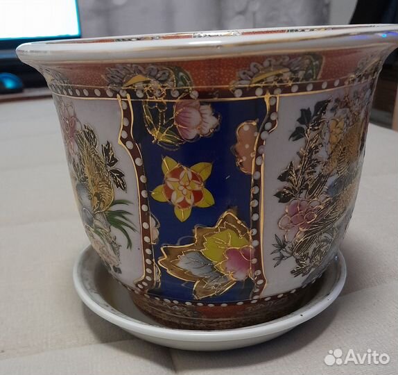 Горшок для цветов керамика