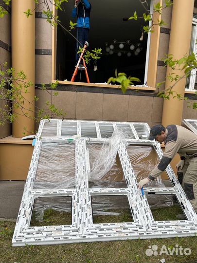 Окна Пластиковые Рехау / Изготовление и Монтаж