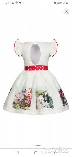 Платье для девочки 122