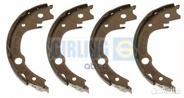 5187239 Колодки ст.торм.toyota avensis/corolla