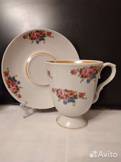 Чайная пара большая Дулево