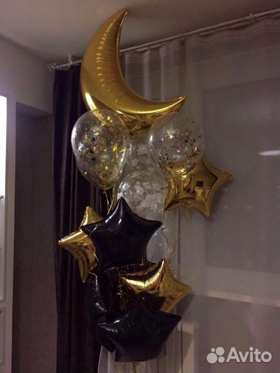 Гелиевые и воздушные шарики