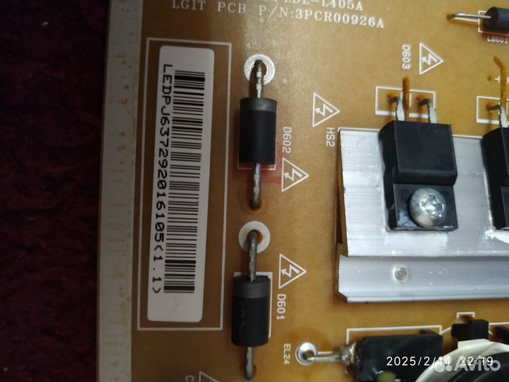 Телевизор LG 60UF850V zb запчаси