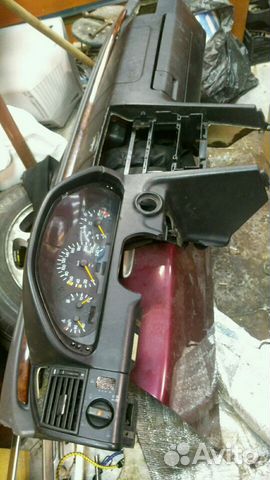 Панель консоль приборов на Мерседес 180 С класса w