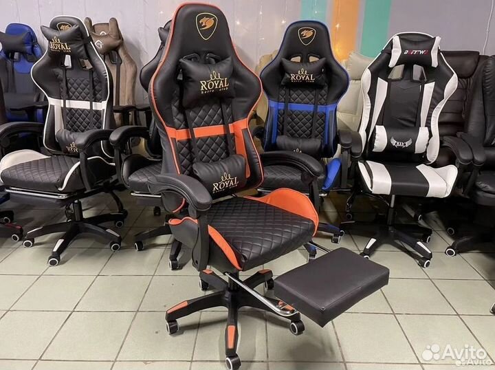 Компьютерное кресло офисное с функцией массажа