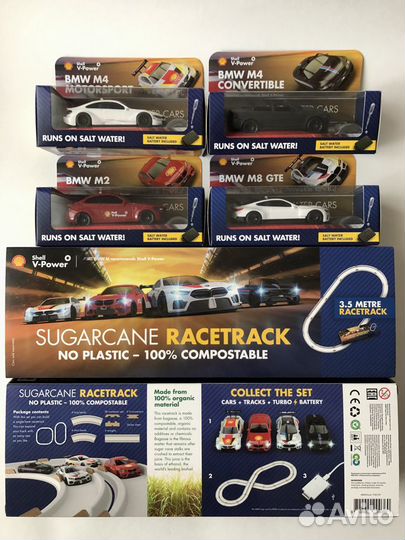 Машинка BMW коллекционная + трек