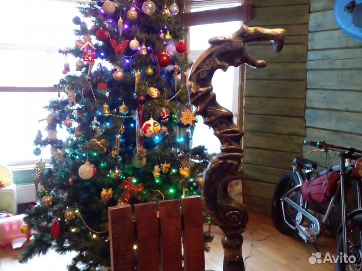 Посох деда мороза. 172 см. Зил. Юный Зиловец