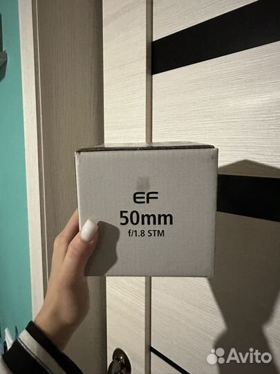 Объектив для canon 50mm ef