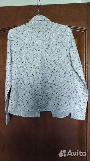 Блузка школьная 2 шт. 140 р-р