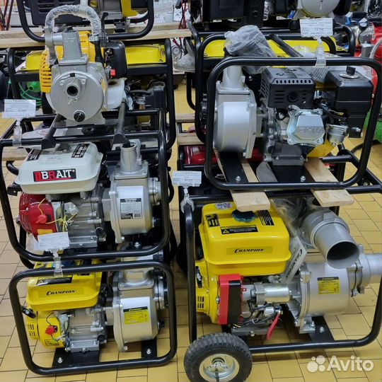 Мотопомпа бензиновая