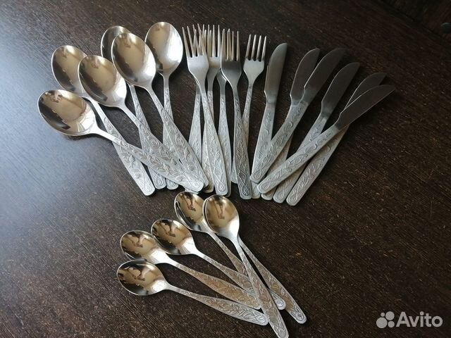 Набор столовых приборов СССР нержавейка