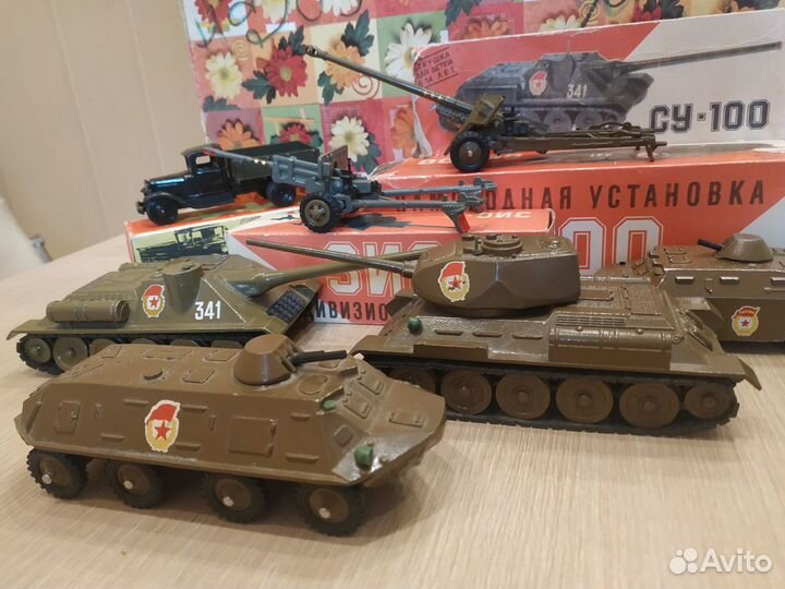 Бронетехника СССР, модели, металл