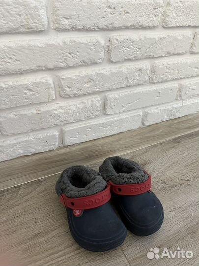 Crocs утепленные детские c6