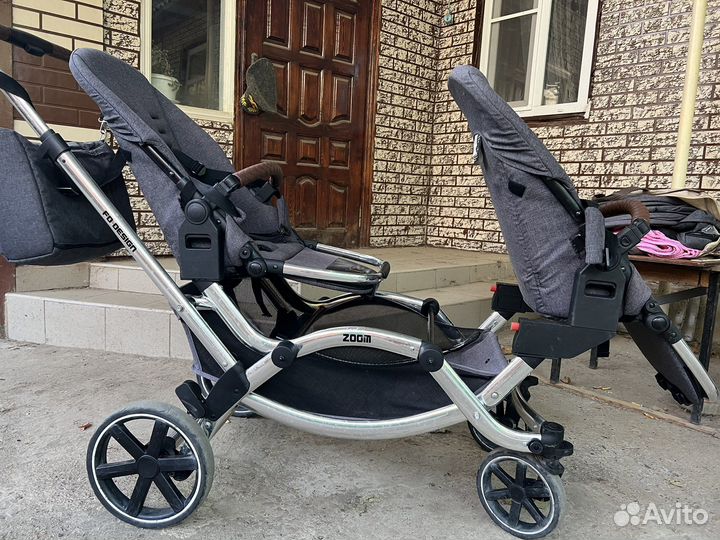 Коляска для двойни FD design zoom