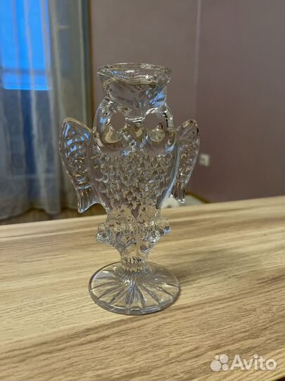 Сова подсвечник