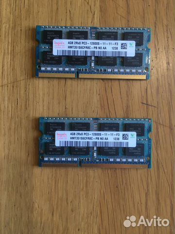 Оперативная память для ноутбука 4gb