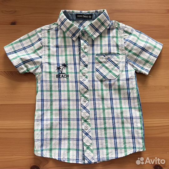 Рубашки для мальчика, 92-98 размер, 2-3 года