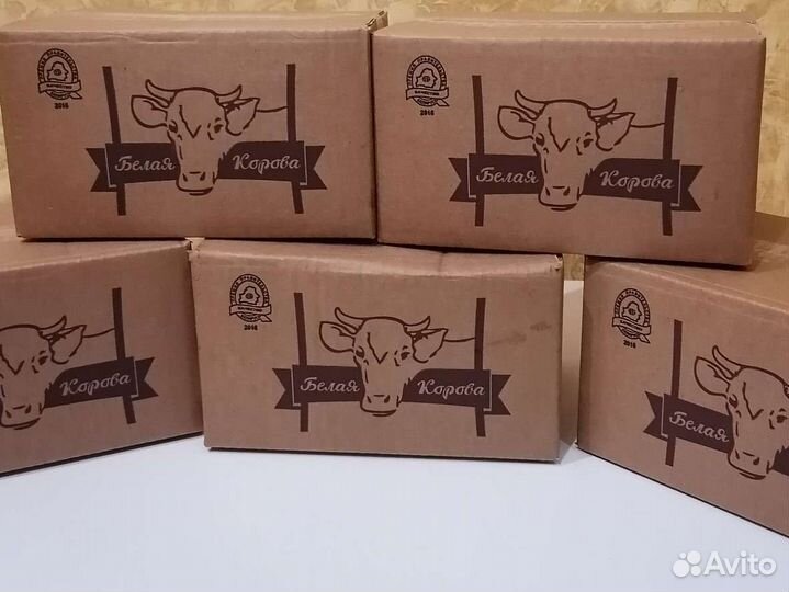 Масло сливочное белорусское 82.5. Белая корова