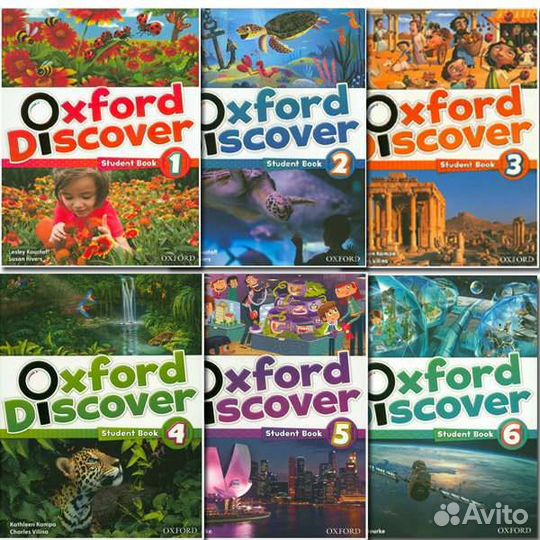 Oxford Discover 1-6 учебник английского языка
