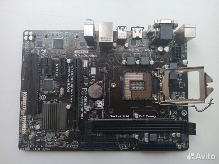 Материнская плата gygabyte h97m hd3 lga1150