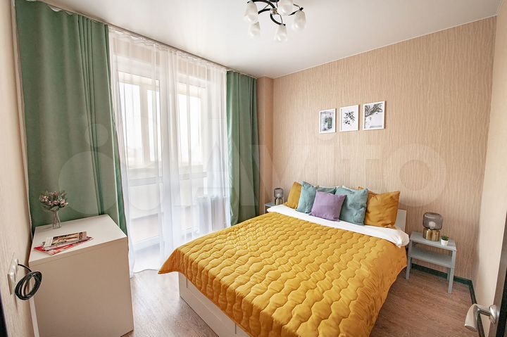 2-к. квартира, 41,6 м², 3/22 эт.