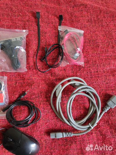 Мышь + разные кабели