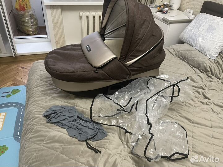 Коляска 2 в 1 Tutis Nanni Leather 2023