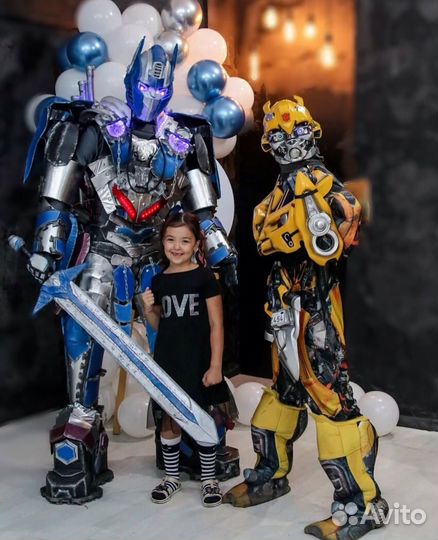 Ростовая кукла трансформер Оптимус прайм