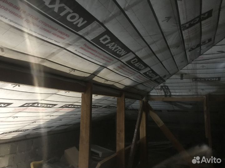 Эковата EcoFiber с монтажом