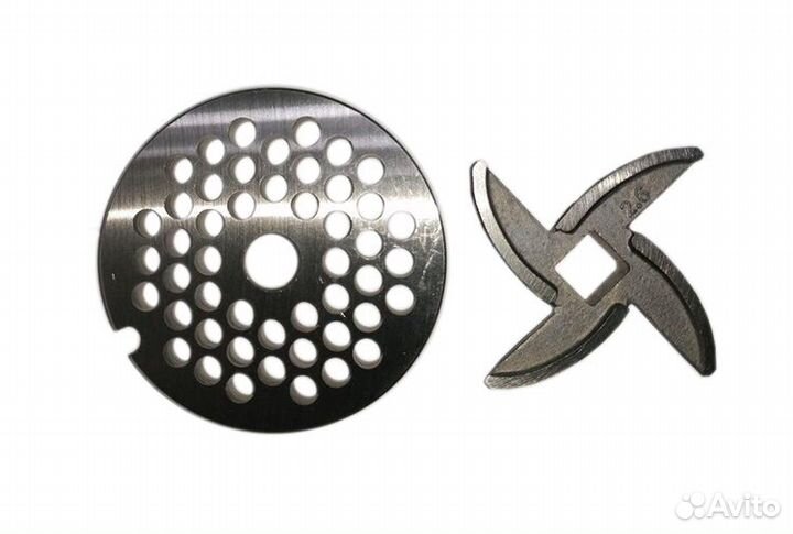 Нож и решетка для мясорубки Аксион