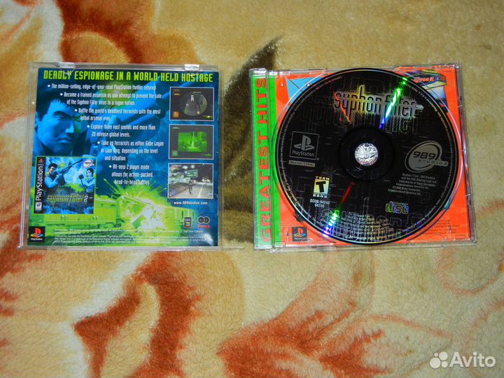 Видеоигра Syphon Filter для PS1