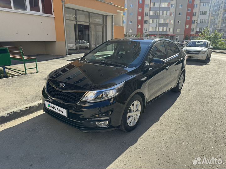 Kia Rio 1.6 МТ, 2016, 155 000 км