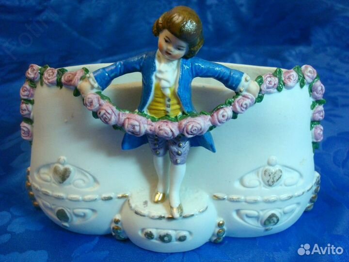 Ваза Штоф Статуэтка гдр Германия Фарфор