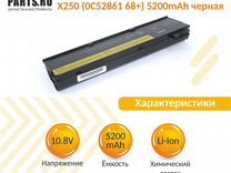 Аккумулятор Lenovo ThinkPad x240/250 5200mAh