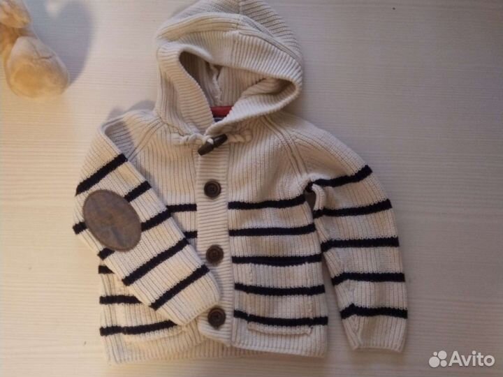 Кардиган на мальчика 86