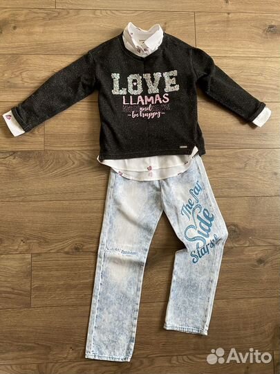 Комплект одежды для девочки 116-122