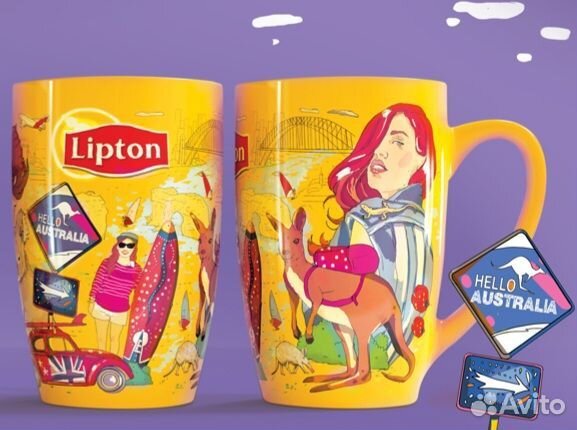 Кружка Lipton Австралия новая