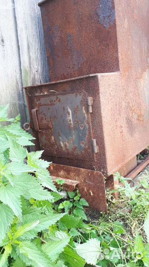 Печь для бани с баком