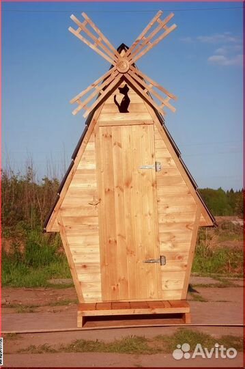 Дачный туалет с установкой BAG333