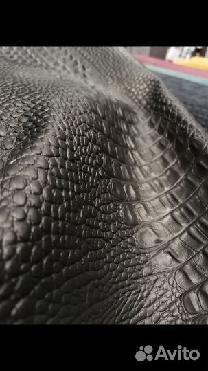 Натуральная кожа под крокодила