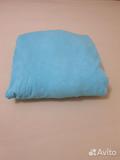 Простынь махровая на резинке 160 200