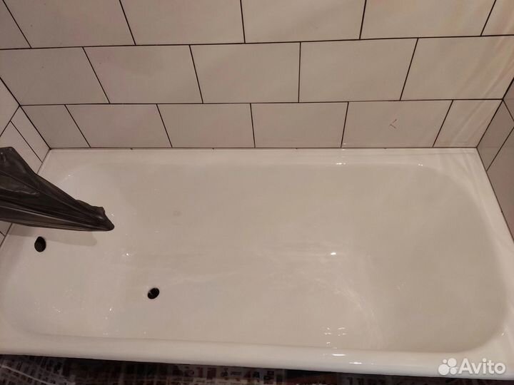 Реставрация ванны длиной 1.5м