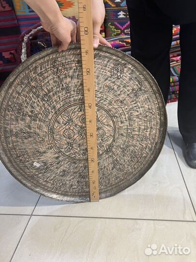 Медные подносы, антикварные. Прием-продажа