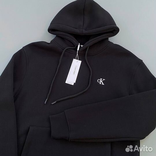 Calvin klein толстовка черная
