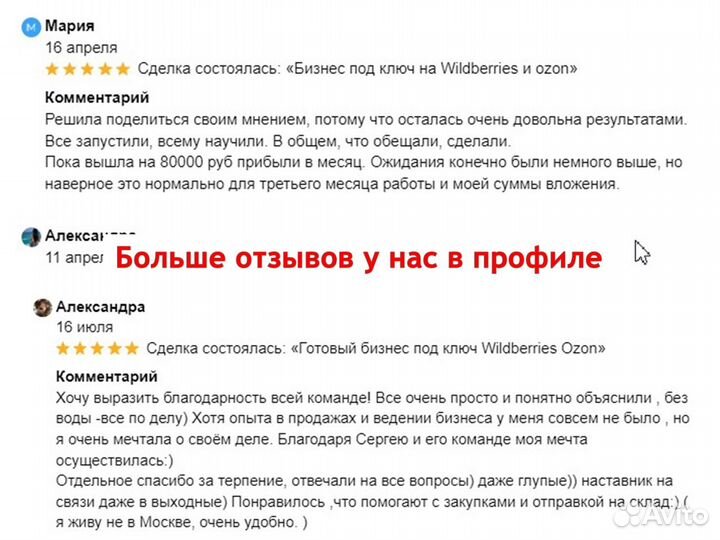 Франшиза с прибылью от 150 т.р