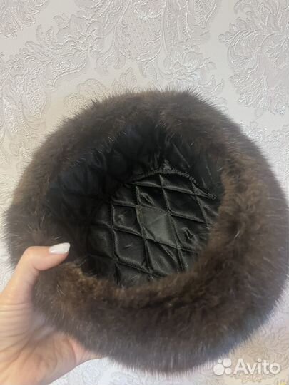 Шапка норковая мужская