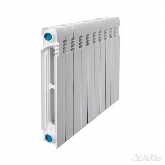 Радиатор чуг 500 7 секц Qну868Вт RAL9016 Ogint